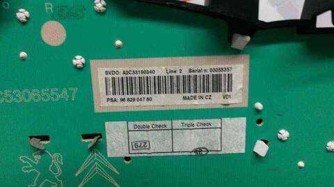 Foto 2ª: Cuadro de Instrumentos Peugeot 207 120CV 88KW (2006)