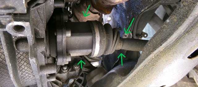 Foto 2ª: Transmision Delantera Derecha Audi A4 2.0 G 2004-2007 [ALT] (2005)