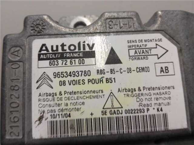 Foto 3ª: Centralita Airbag Citroen C4 