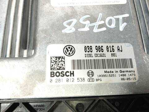 Foto 4ª: Centralita Motor ECU Volkswagen Transporter 1.9 TDI 102CV 75KW [BRS] (2022)