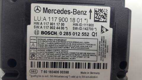 Foto 3ª: Kit Airbag Mercedes Clase A 140 A 200 CDI 176.008) (2014)