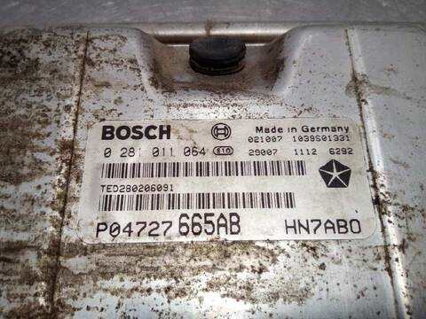 Foto 2ª: Centralita Motor ECU Chrysler Voyager 2.5 CRD LX GRAND VOYAGER 141CV 105KW [VM20C] (2003)