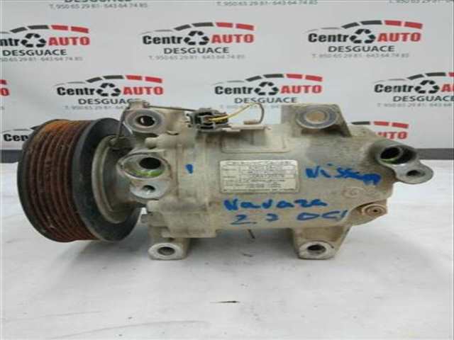 Compresor Aire Acondicionado Nissan Navara VERSION INDEFINIDA
