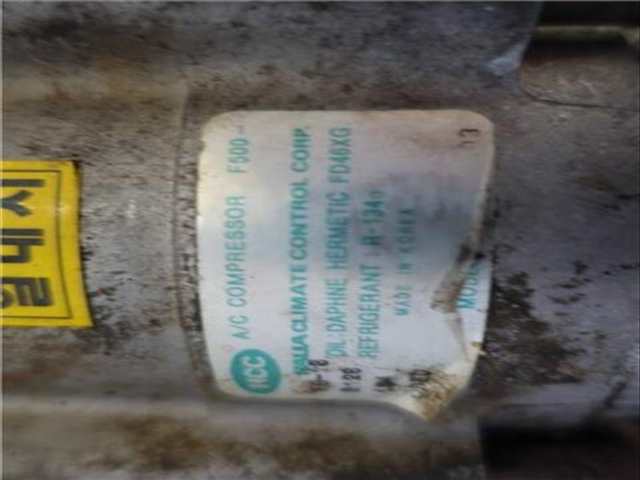 Foto 3ª: Compresor Aire Acondicionado Hyundai Galloper 2.5 TD INTERCOOLER 99CV 73KW [D4BH] (1999)