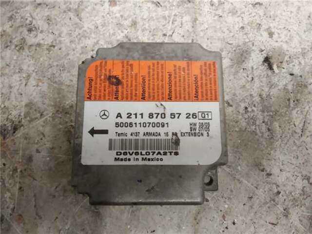 Foto 1ª: Centralita Airbag Mercedes Clase E 180 3.0 E 280 CDI (211.020) [3.0 LTR. - 140 KW CDI CAT]