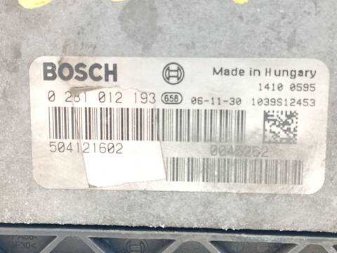 Foto 4ª: Centralita Motor ECU Iveco Daily 29L10 V 95CV 70KW FURGONETA [F1AE0481F] (2007)