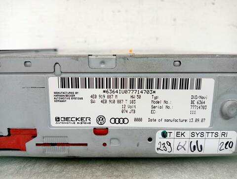 Foto 3ª: Sistema GPS Audi A6 3.0 TDI QUATTRO 239CV (2008)