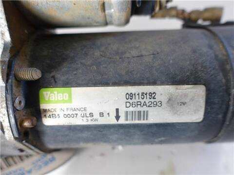 Foto 3ª: Motor de Arranque Opel Astra 1.4 BERLINA 90CV 66KW [Z 14 XEP] (2005)