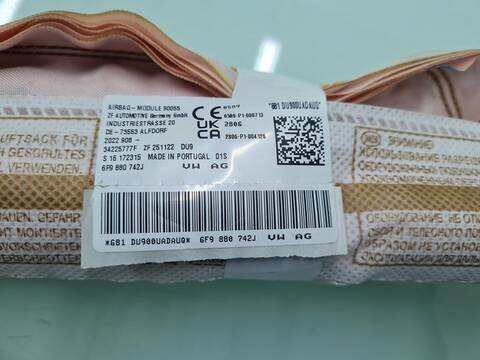 Foto 2ª: Airbag Cortina Delantero Derecho Seat Arona FR 116CV 85KW [DLA] (2022)