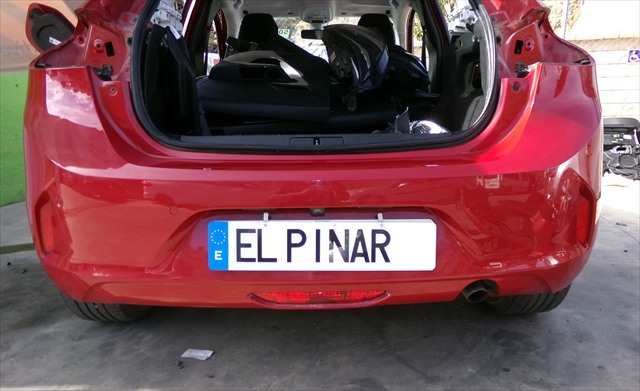 Paragolpes Trasero Opel Corsa 1.2 G MODELO F, 2019-2023