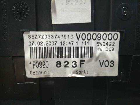 Foto 4ª: Cuadro de Instrumentos Seat Leon 2.0 TDI 140CV 103KW (2005)