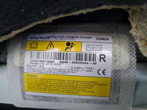 Foto 1ª: Airbag Cortina Delantero Derecho Ford Ranger DOBLE CABINA WILDTRACK 4X4 4P) 213CV [YN2X] (2020)