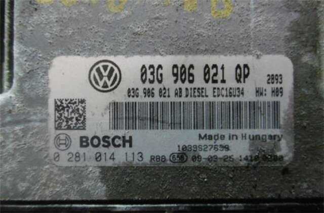Centralita Motor ECU Skoda Superb 2.0 ACTIVE [2.0 LTR. - 103 KW TDI DPF]