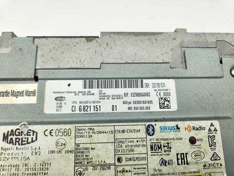 Foto 3ª: Sistema Audio Radio CD Bmw Serie 1 114 116D 116CV 85KW [B37D15A] (2016)