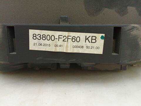 Foto 4ª: Cuadro de Instrumentos Toyota Auris 1.6 D4-D WWE185_) 112CV 82KW [N47 C16 A] (2016)