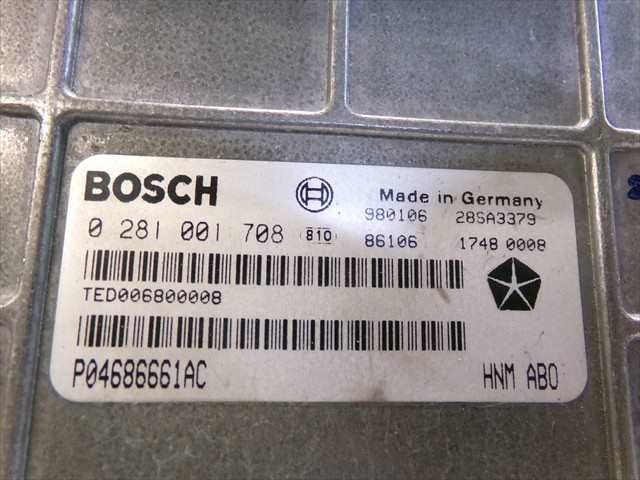 Foto 4ª: Centralita Motor ECU Chrysler Voyager 2.5 D 1996-1999 [M00] (1998)