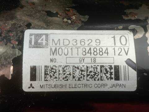 Foto 2ª: Motor de Arranque Mitsubishi Space Wagon 2.4 AVANCE 150CV (1999)