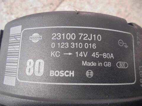 Foto 2ª: Alternador Nissan Almera 75CV 55KW [SR20DI] (1994)