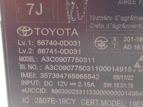 Foto 4ª: Centralita Motor ECU Toyota Yaris 1.5 MXPA11) 125CV 92KW [M15A] (2022)