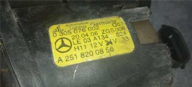 Faro Antiniebla Delantero Derecho Mercedes Clase A 140 2.0 A 180 CDI (169.007) [2.0 LTR. - 80 KW CDI CAT]