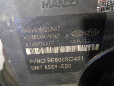 Foto 3ª: Abs Kia Sportage 1.6 CAT 135CV 99KW [G4FD] (2014)