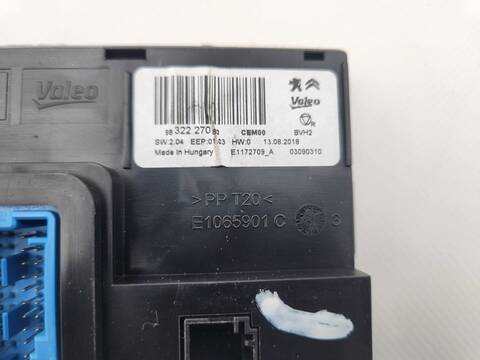Foto 3ª: Centralita Motor ECU DS 7 GRAND CHIC 177CV [AH01] (2018)