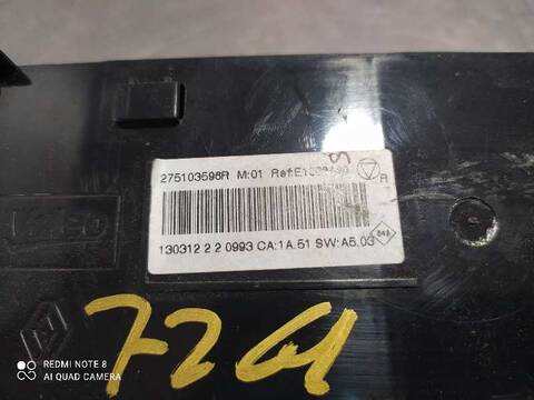 Foto 2ª: Mando Calefacción A. A. Renault Megane EXPRESSION BERLINA 110CV 81KW III BERLINA 5 P [K9KA6] (2013)