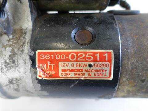 Foto 3ª: Motor de Arranque Hyundai Atos 1.0 I 54CV 40KW [G4HC] (1998)