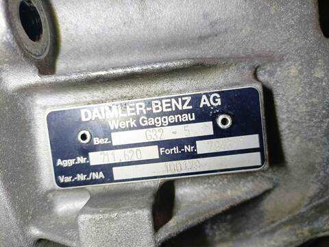 Foto 3ª: Caja Cambios Mercedes Sprinter 216 CDI 902.661-662) 156CV (1999)