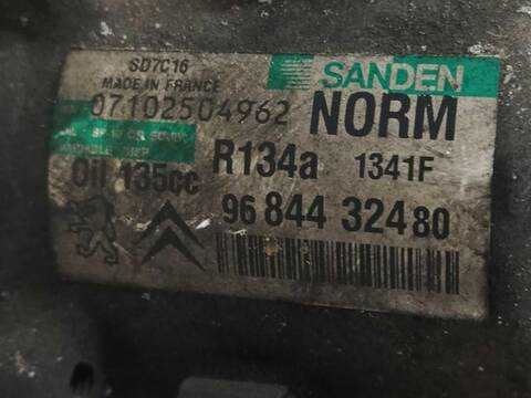 Compresor Aire Acondicionado Peugeot 3008 1.6 HDI