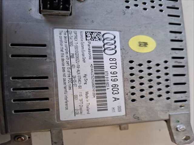 Pantalla Multifuncion Audi A5 2.7 TDI 190CV