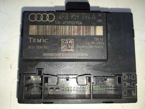Foto 2ª: Centralita Cierre Centralizado Audi A6 3.0 V6 24V TDI BERLINA 225CV 165KW [BMK] (2004)