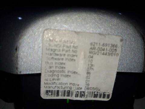 Foto 3ª: Cuadro de Instrumentos Mini Mini 1.6 16V CAT 116CV 85KW [W10B16A] (2002)