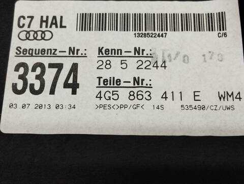 Foto 3ª: Bandeja Trasera Audi A6 2.0 TFSI AVANT 180CV 132KW [CDNB] (2013)
