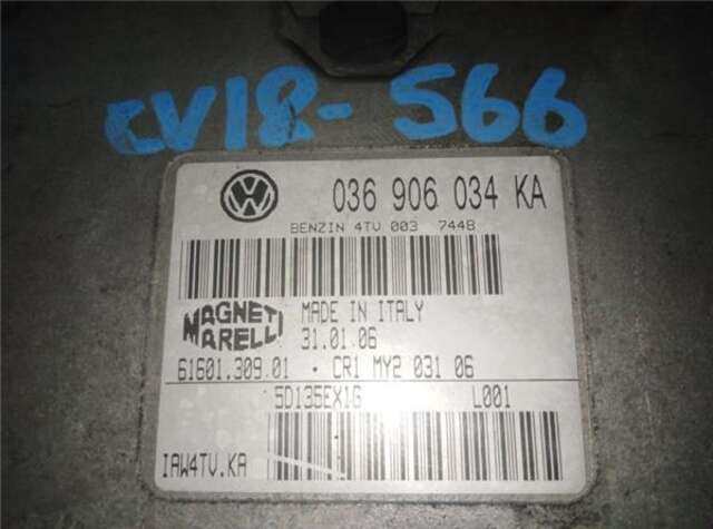 Centralita Motor ECU Volkswagen Polo 1.4 ADVANCE [1.4 LTR. - 55 KW 16V]