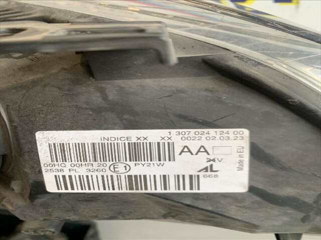 Foto 2ª: Faro Izquierdo Renault Megane 1.5 DCI110CV COUPE BERLINA III COUPE DZ) DESDE 11/2008 / BERLINA BZ D [K9K 636] (2012)