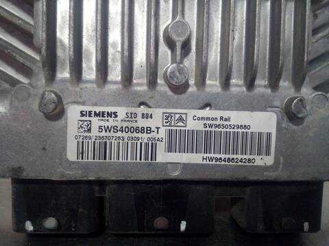 Foto 3ª: Centralita Motor ECU Citroen C3 1.4 HDI X 68CV 50KW [8HX] (2003)