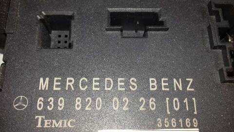 Foto 2ª: Centralita Cierre Centralizado Mercedes Vito 150CV 110KW