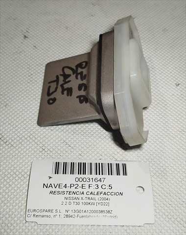 Foto 3ª: Calefacción Nissan X-Trail 2.2 D T30 [YD22] (2004)