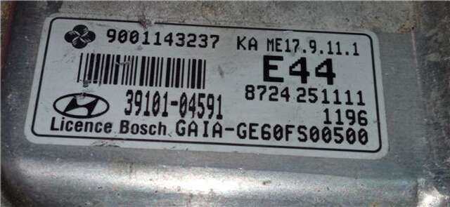 Centralita Motor ECU Hyundai i10 1.0 BASIS [1.0 LTR. - 49 KW CAT]