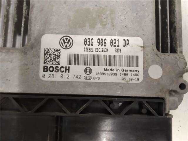 Foto 3ª: Centralita Motor ECU Volkswagen Passat 1.9 TDI [BKC]