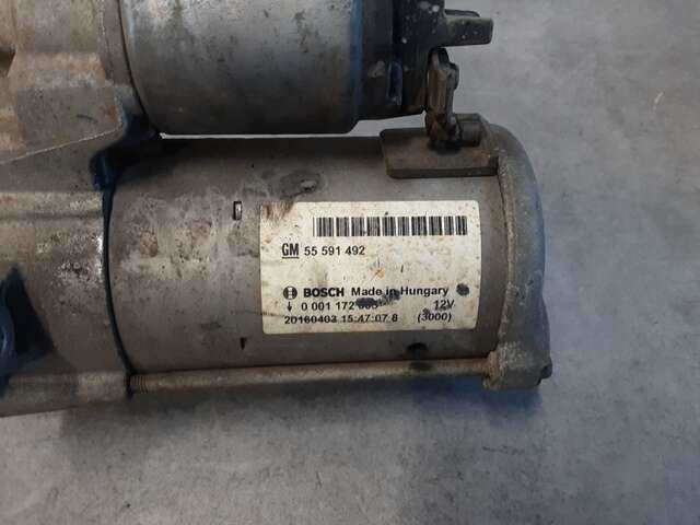 Foto 2ª: Motor de Arranque Opel Corsa 1.3 CDTI75CV 0CV [B13DTC] (2016)