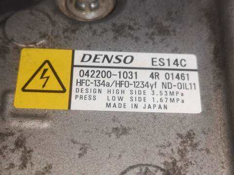 Compresor Aire Acondicionado Toyota Auris 2ZRFXE