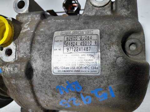 Foto 4ª: Compresor Aire Acondicionado Nissan Primera 1.6 16V CAT BERLINA 99CV 73KW [GA16] (1998)