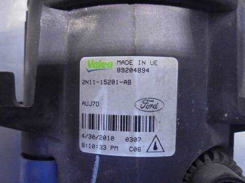 Foto 3ª: Faro Antiniebla Delantero Izquierdo Ford Fiesta 1.6 TDCI CAT 95CV 70KW [TZJA] (2010)