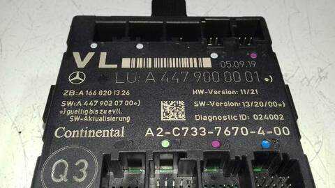 Foto 3ª: Centralita Cierre Centralizado Mercedes Vito 1.6 CDI CAT 114CV 84KW (2014)