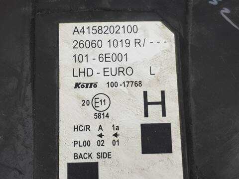 Foto 3ª: Faro Izquierdo Mercedes Citan 109 CDI EXTRALANG A3) 415605) (2012)