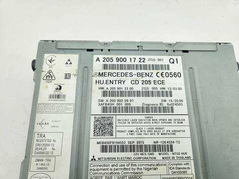 Foto 2ª: Sistema GPS Mercedes Clase C 160 C 350 T E 205.247) 279CV FAMILIAR [274920] (2015)