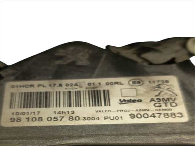 Foto 3ª: Piloto Delantero Izquierdo Peugeot 208 1.2 VTI 82 82CV (2012)