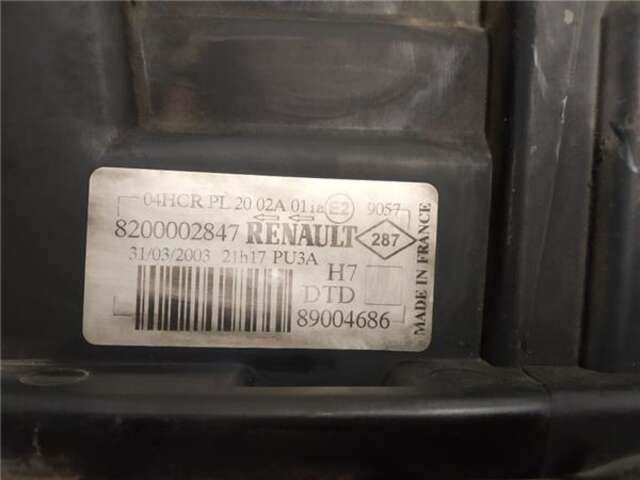 Foto 3ª: Faro Derecho Renault Laguna 1.9 AUTHENTIQUE [1.9 LTR. - 74 KW DCI DIESEL CAT]